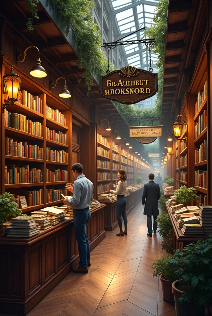 a bookstore