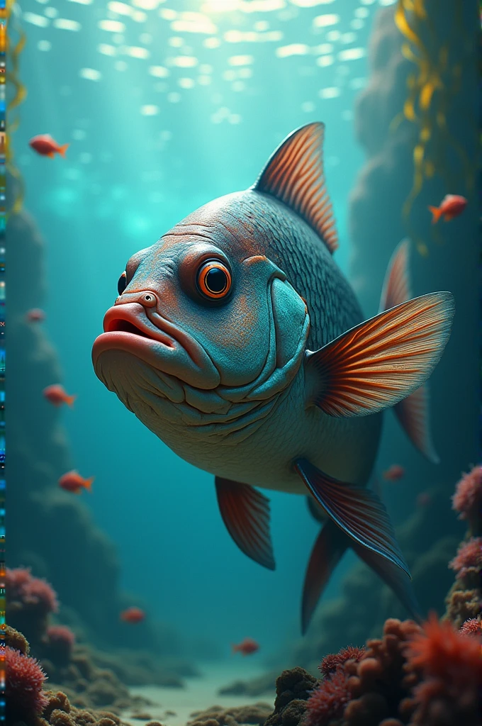 Fish with Mbappe&#39;s face
