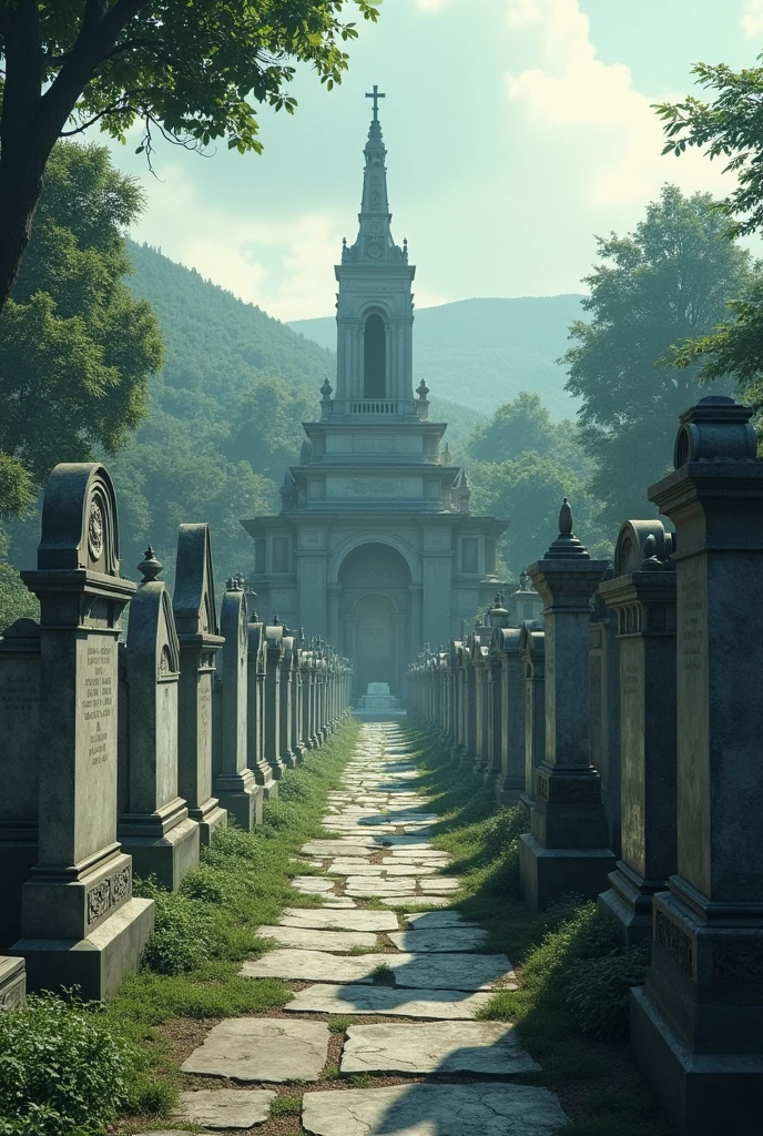 images of cemeteries but without crosses 