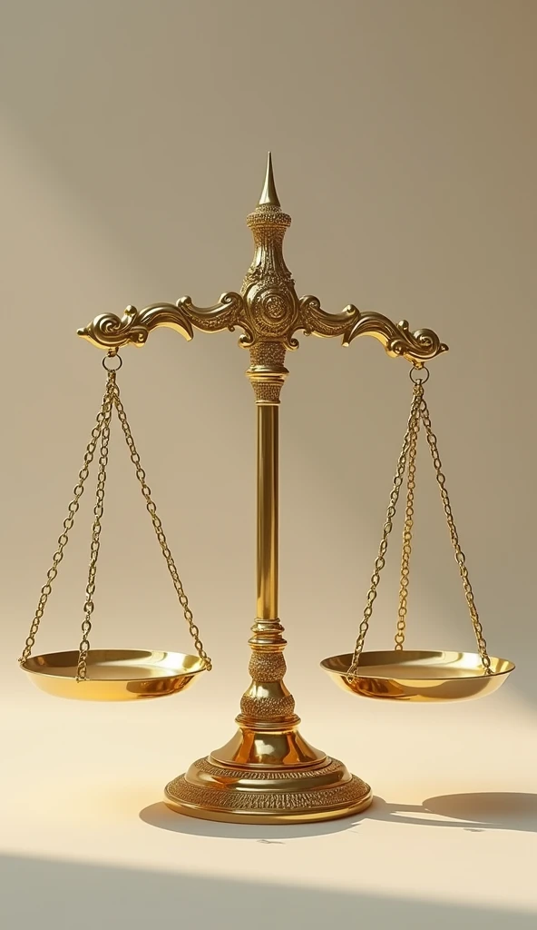 A golden scale with sacrifice on one side and success on the other.