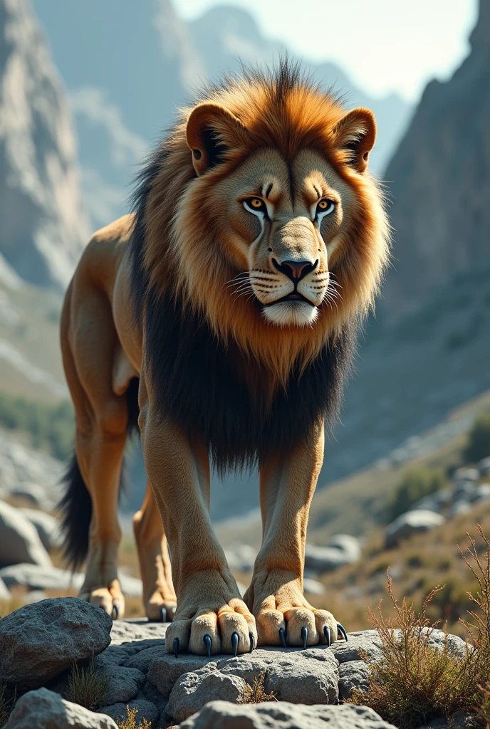 Lion + wolf fusion 