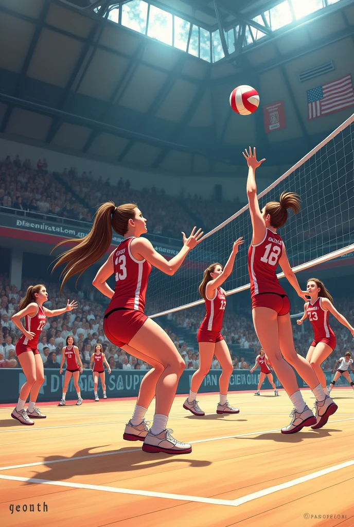 Girls volleyball