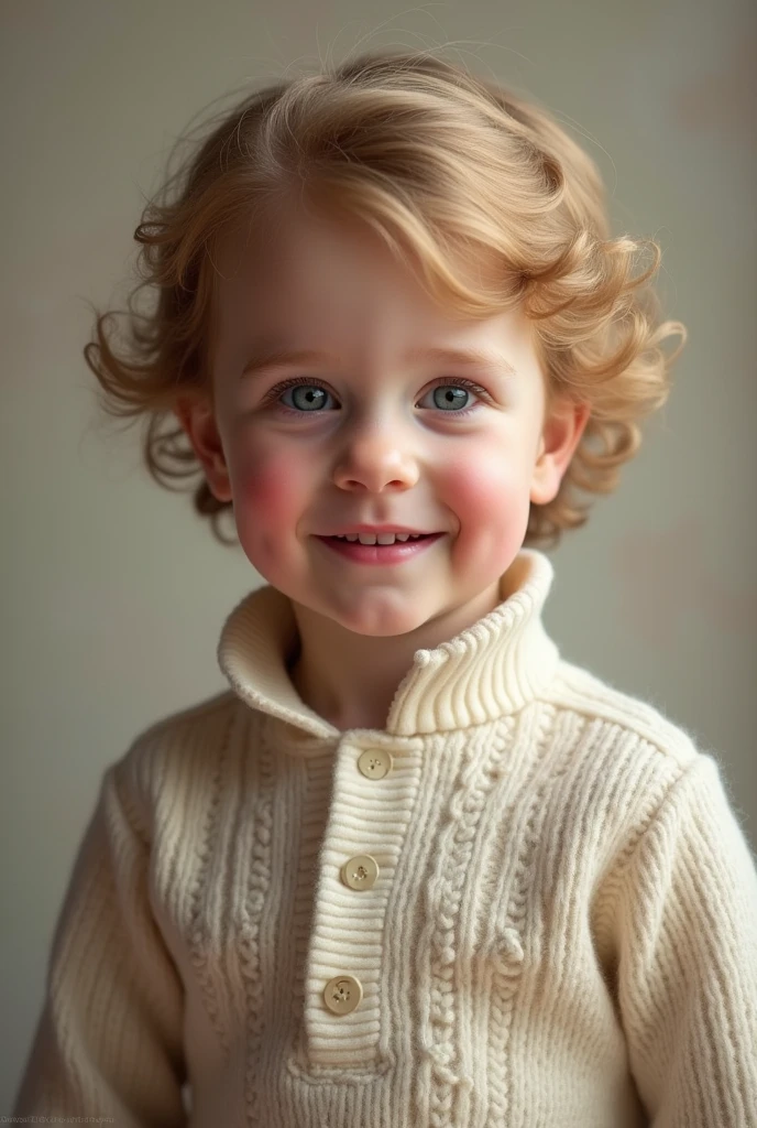 Make a picture of British Prince George the most beautiful picture
