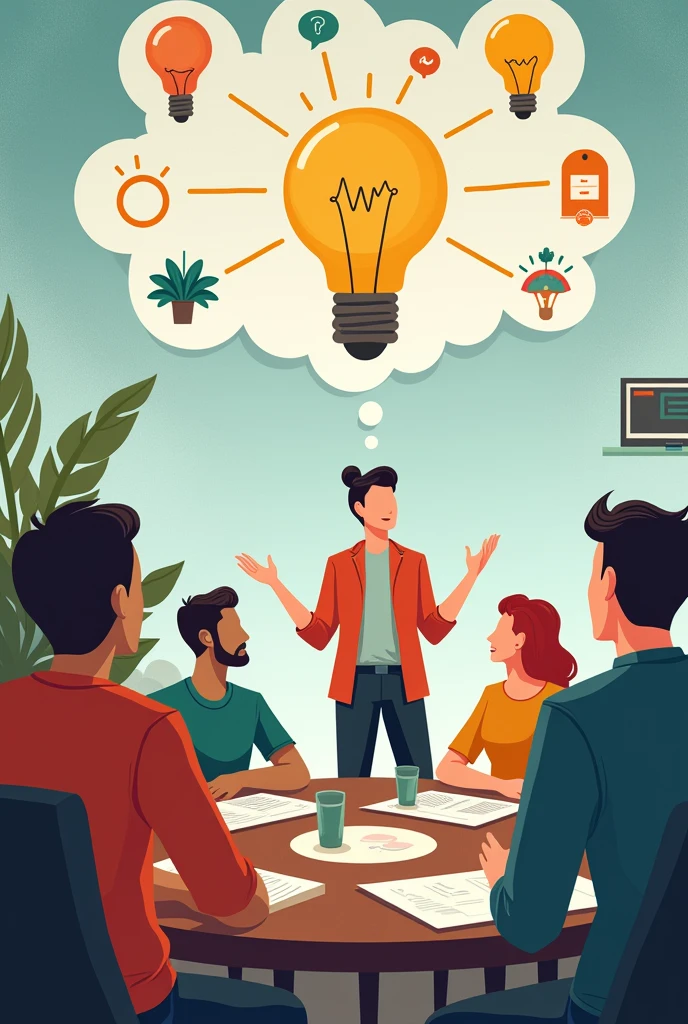 In the case of a team member who often expresses creative ideas that conflict with the opinions of others, what methods do you use to make different opinions coexist constructively??
