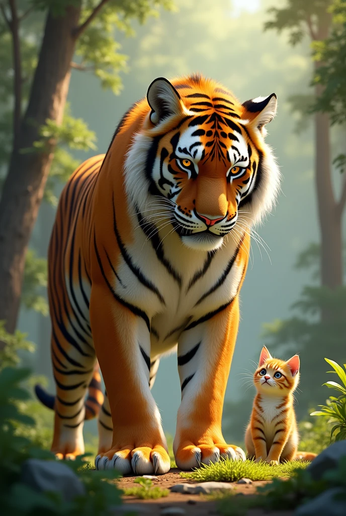 Worldest big cat and cutest cat