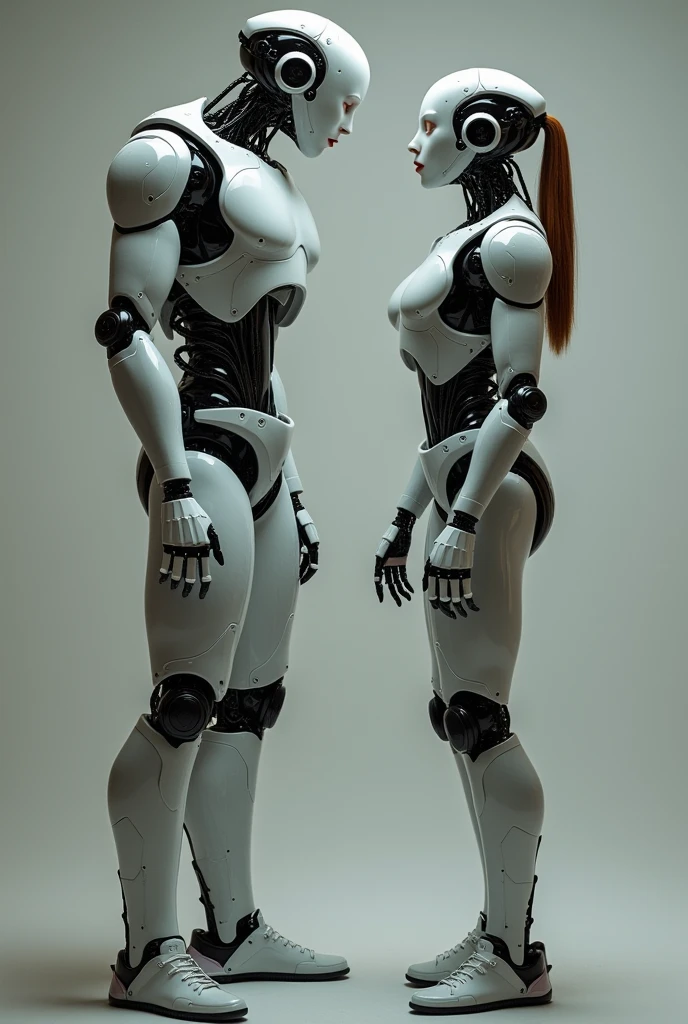 A robot woman fucking a man 