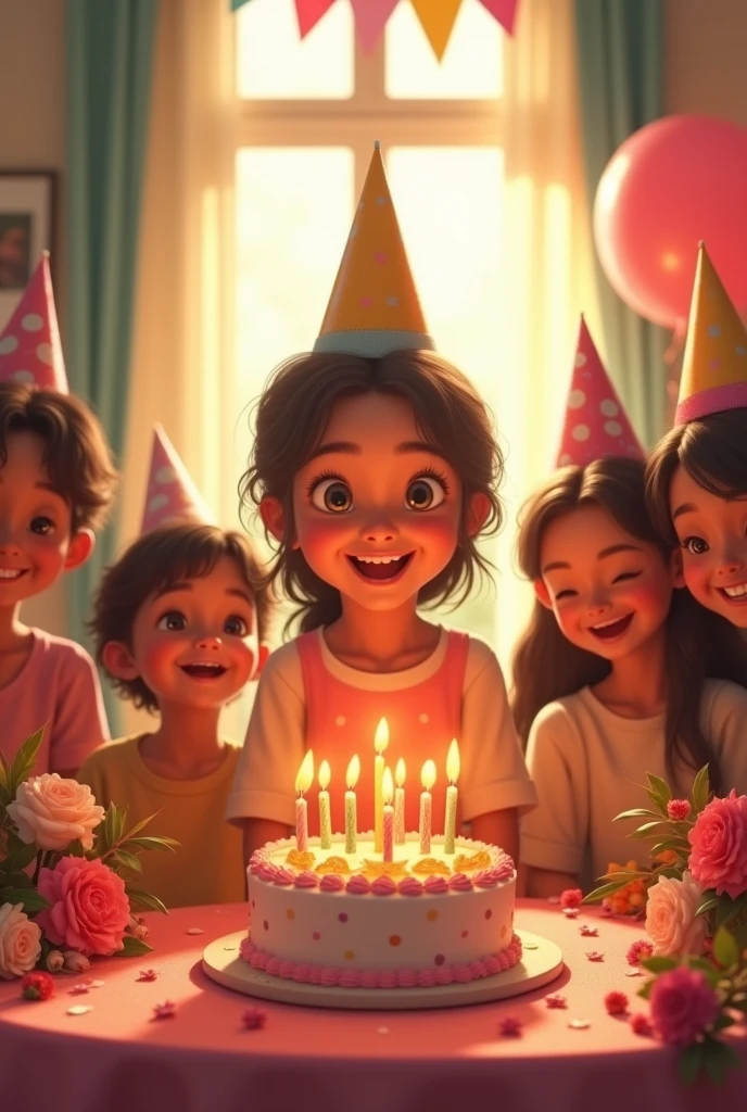 Sophia child turns 8