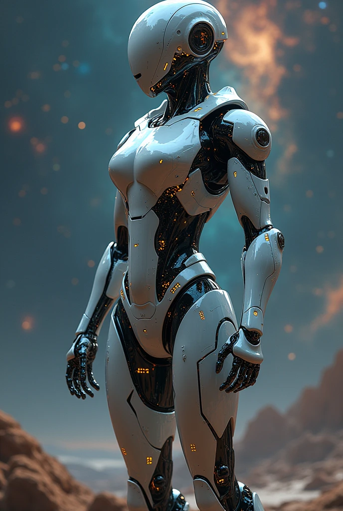 1. Futuristic
2. Sci-Fi Robot
3. Galactic Explorer
4. Space Tech
5. Cybernetic
6. Cosmic Droid
7. Astro Bot
8. Stellar Machine
9. Quantum Circuit
10. Digital Voyager
11. Nebula Robotics
12. Stellar Mechanism
13. Intergalactic AI
14. Holo Interface
15. Robotic Vision