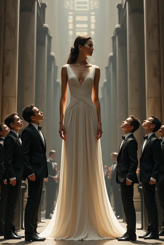 Short men, Tall beauty