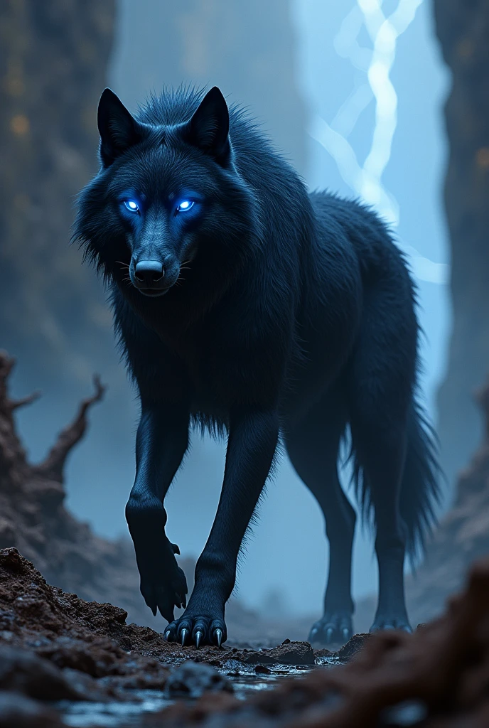 Tuk&#39;ata Blue-Eyed Sith Wolf