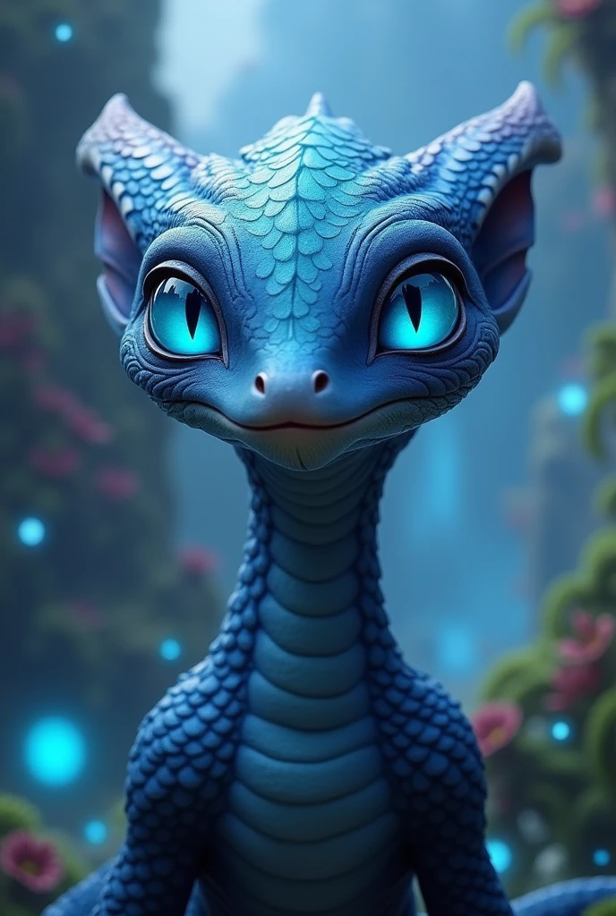 Blue-eyed tame tuk'ata