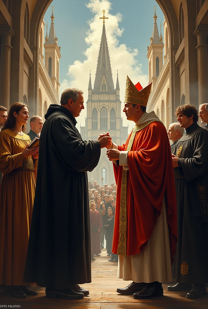 Cover for a history paper on the Protestant Reformation and the Counter Reformation 

