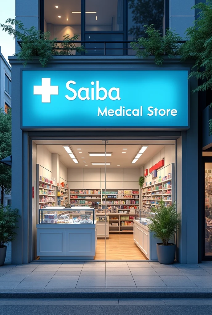 Saiba medical store 3rd in a board