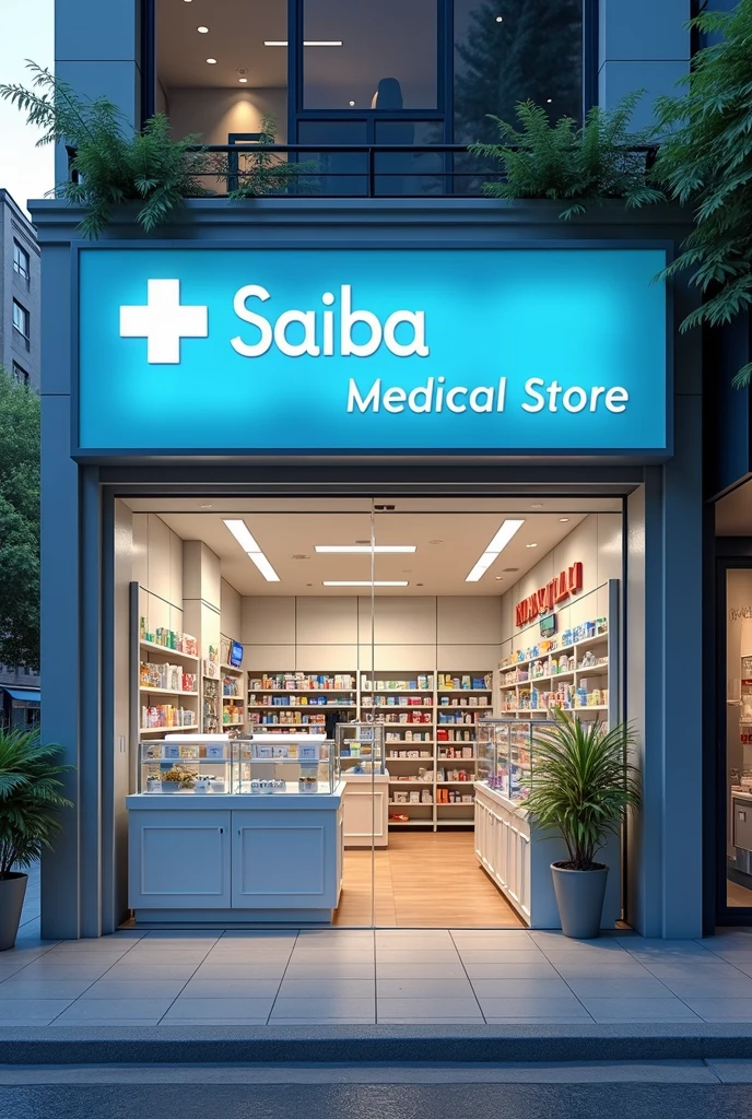 Saiba medical store 3rd in a board