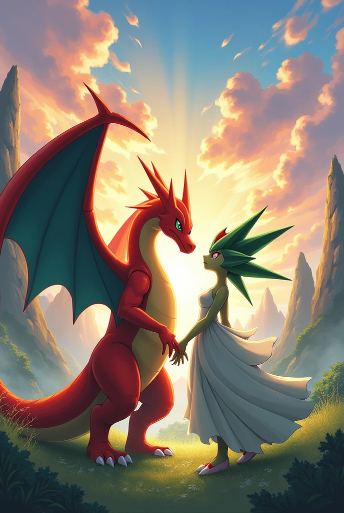 Charizard and Gardevoir
