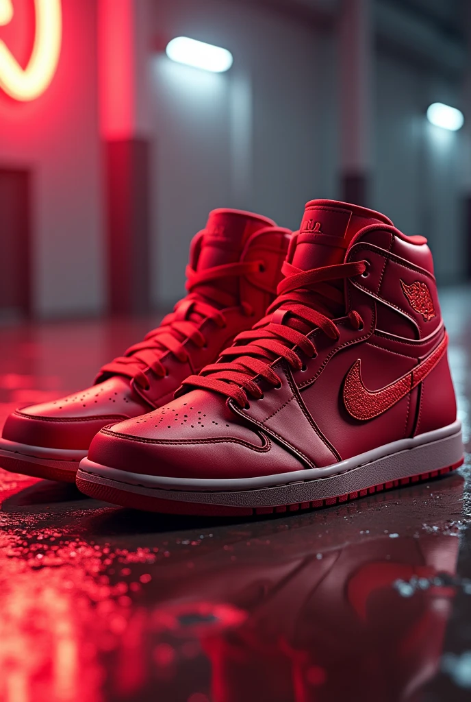 Jordan 1 sneakers, cherry color, and that Sherry Sports says that in the big time it has a title Sherry Sports