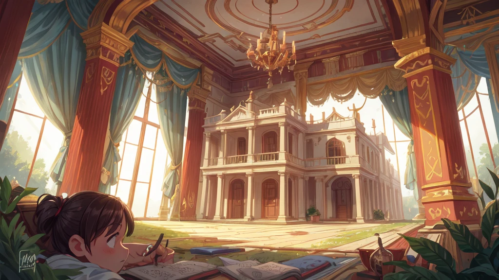 palace is a very large splendid house, especially the home of a king, queen.
