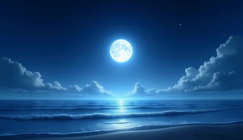 Moonlight Starry Sea