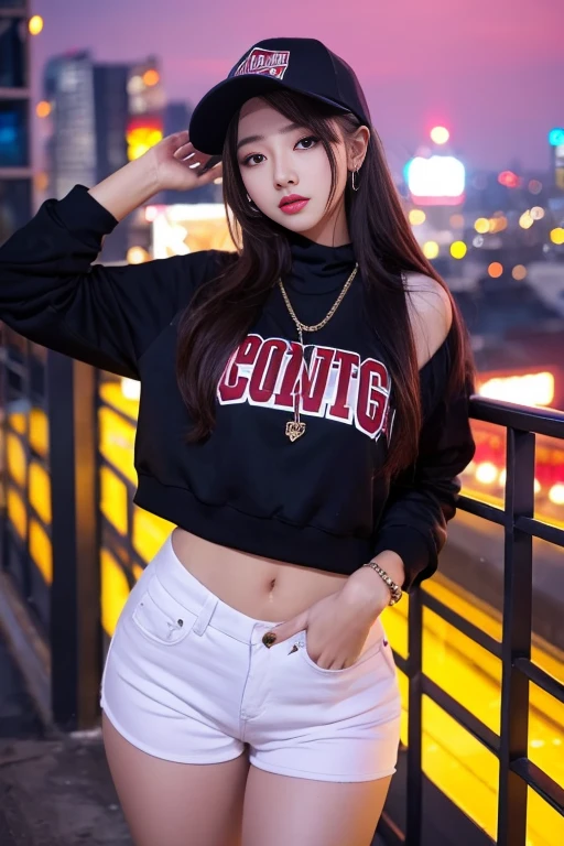 Highest quality Rapper beauty sexy Too much exposure City of night