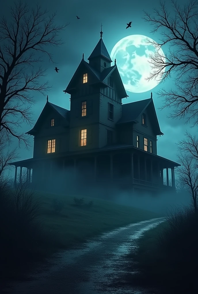 It was said that strange noises came from the mansion at night.