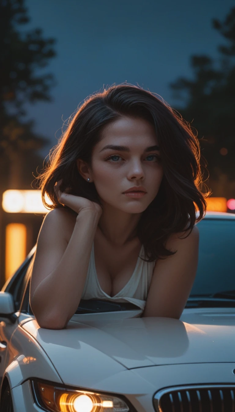 Bmw killer look mid night drifting