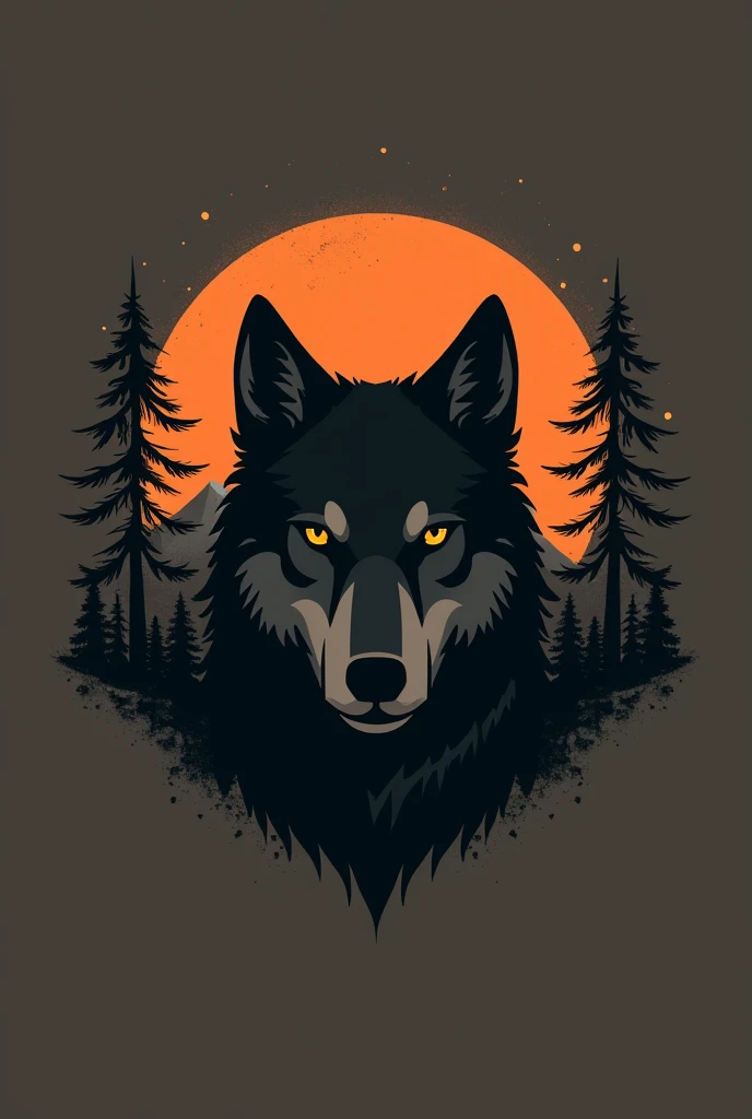 clearing! Here are the instructions for the bar logo "Bucca Lupo":
1. **theme**: Based on the Italian expression "Wolf's Lair".
2. **imageio**: Use the image of a stylized wolf, preferably just the head.
3. **colors**:
- Bar walls: black and orange.
- colors da logo: Wear black, shades of gray or colors that do not contrast with black and orange.
- Consider a background that allows the logo to be visible.
4. **Design**:
- Minimalist and modern style for the wolf's head.
- Robust and modern source, possibly with a rustic touch.
5. **Additional Elements** (optional): Include elements such as a stylized tree or mountain in the background to reinforce the nature theme..