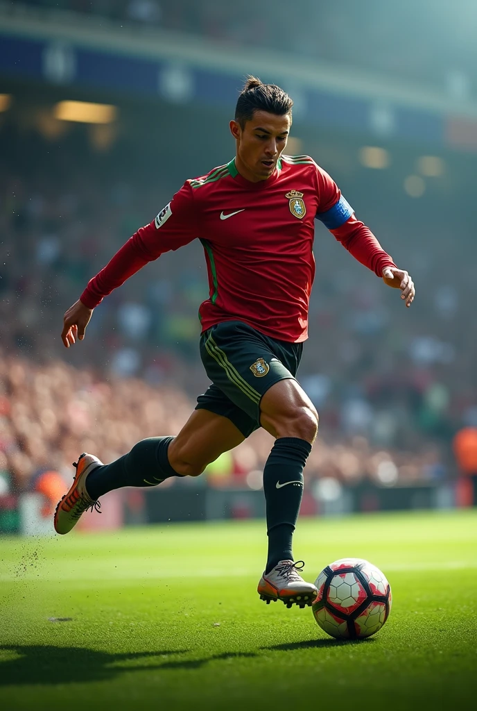 Cr7 scoring goal