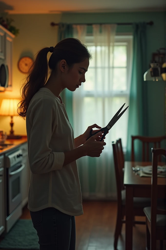 If someone plays with scissor for no reason, it might bring quarrel in the house.