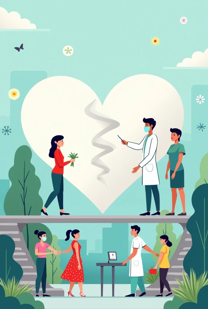 Create me images about health and disease prevention
