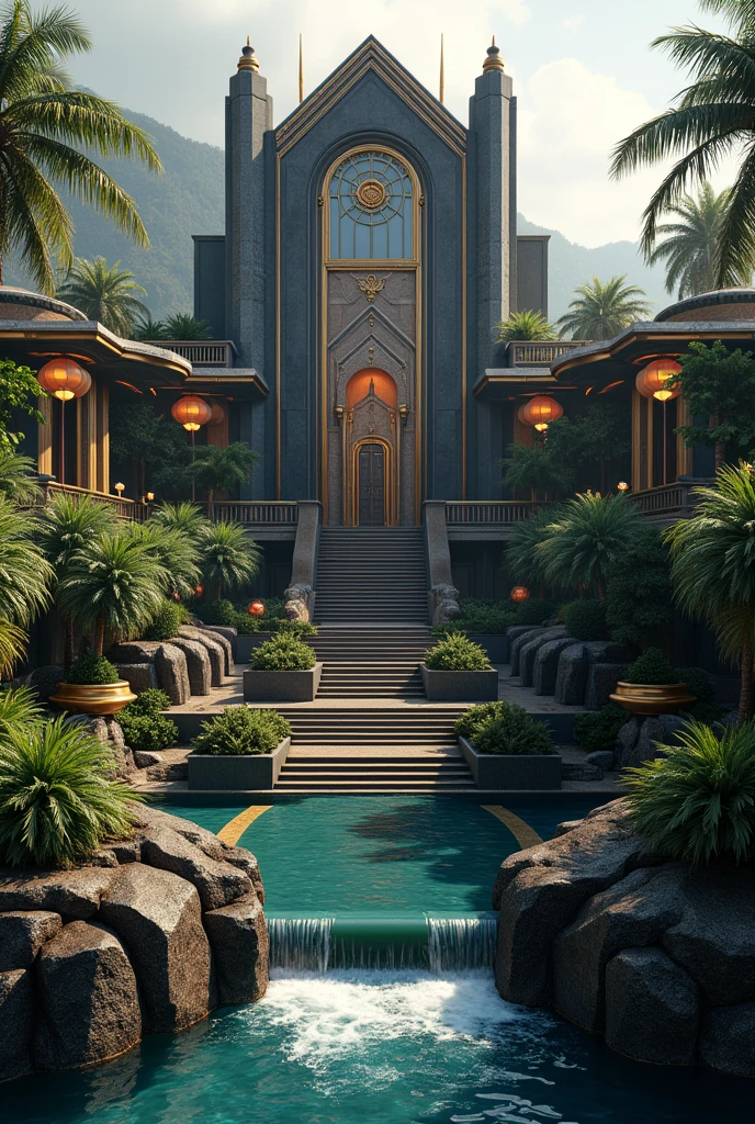A villa for Black panther 