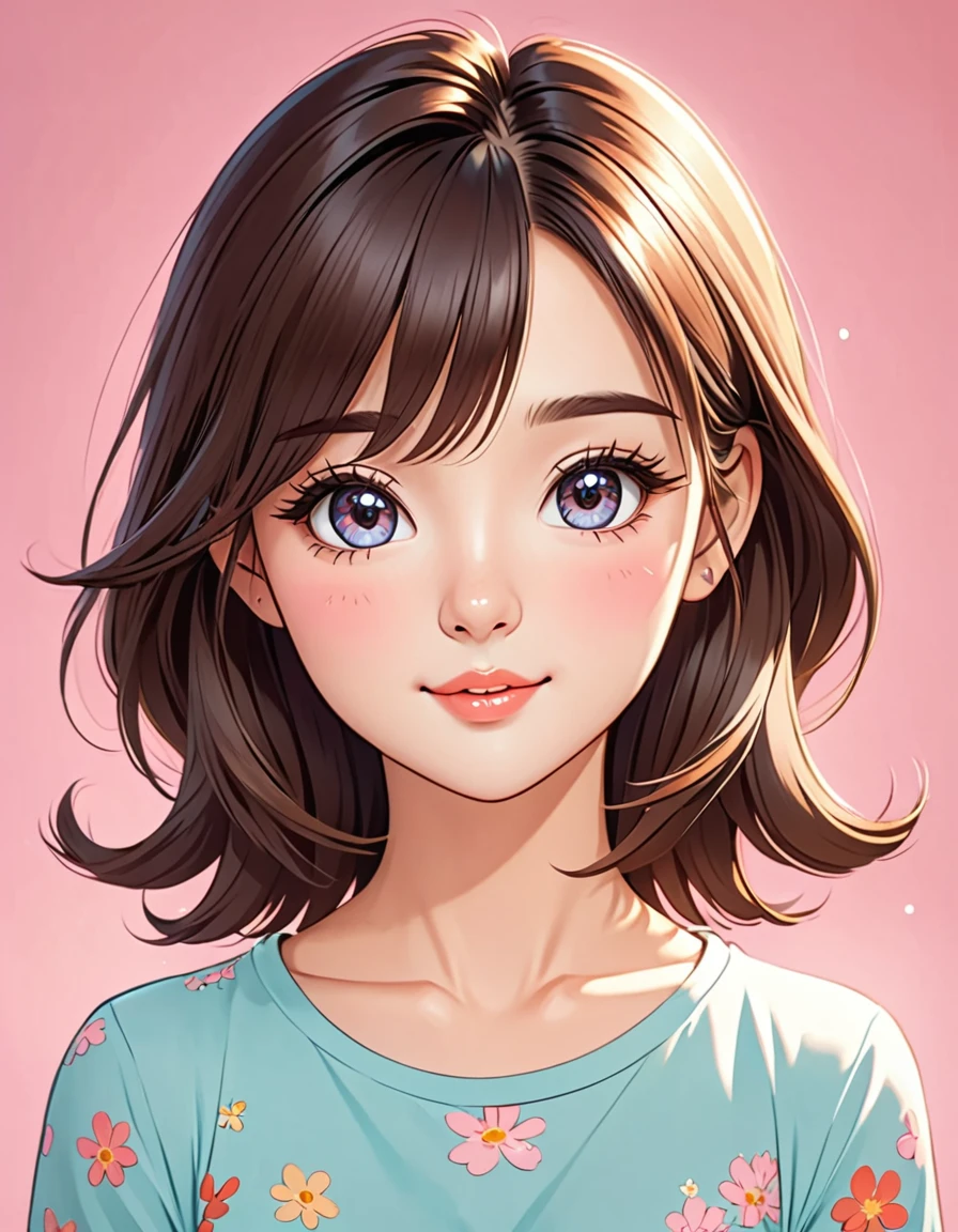 pretty cartoon girl