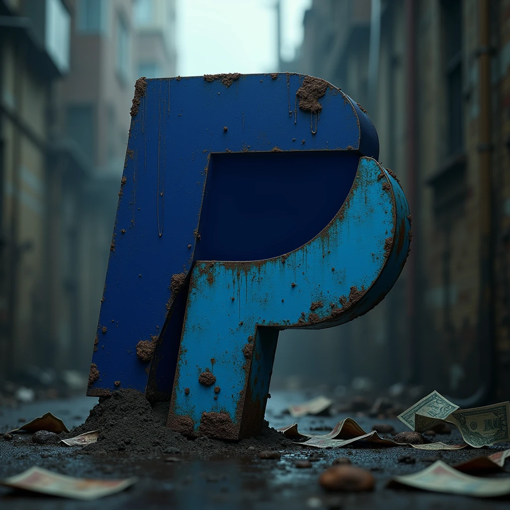 PayPal, toxico and dirty logo
