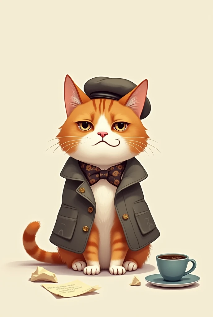 Fashionable cat unsuccessful