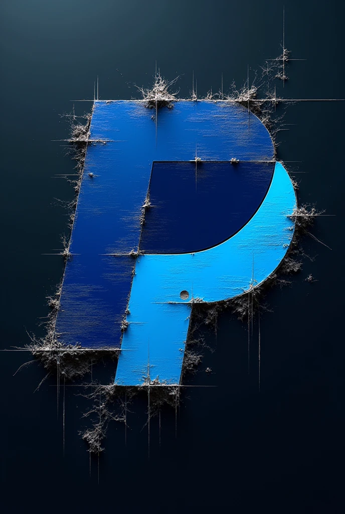 Distorted PayPal logo