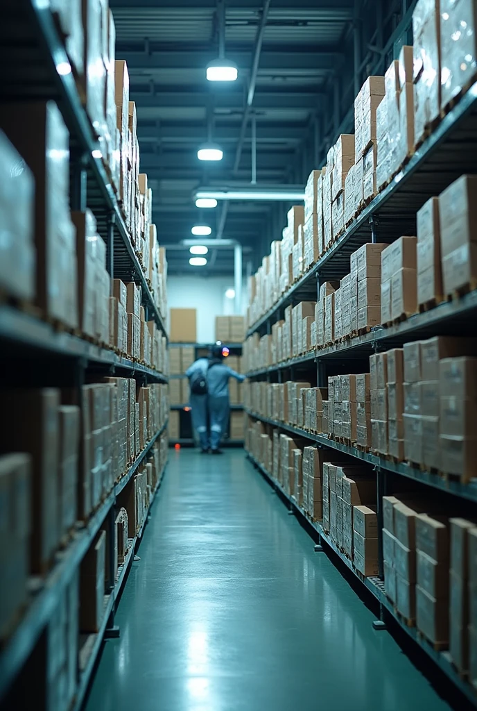 Finished product storage operations (glass bottles): Finished Product Quality Control, Finished Product Entry Record, Storage of finished product, Order Preparation, Packaging and Packing, Finished Product Output Record, Defective Product Management.