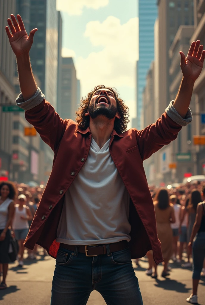 Shout in the streets "jesus"