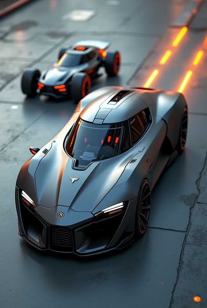 Make a phantom force car and a text mini 4wd phantom force