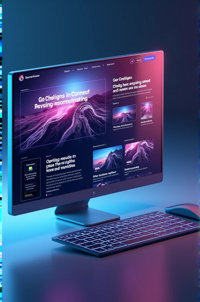 PROTOTYPE of a web page 

