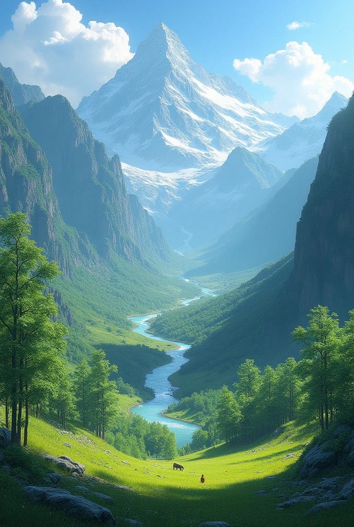 Generate Photos of valleys