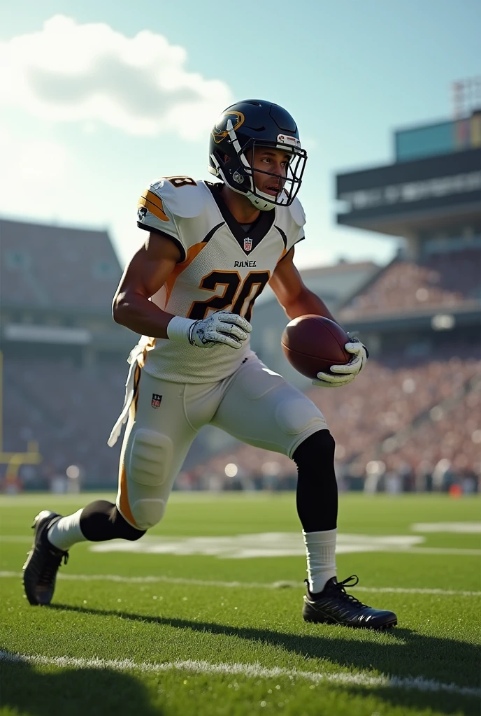 Stephen curry playing football