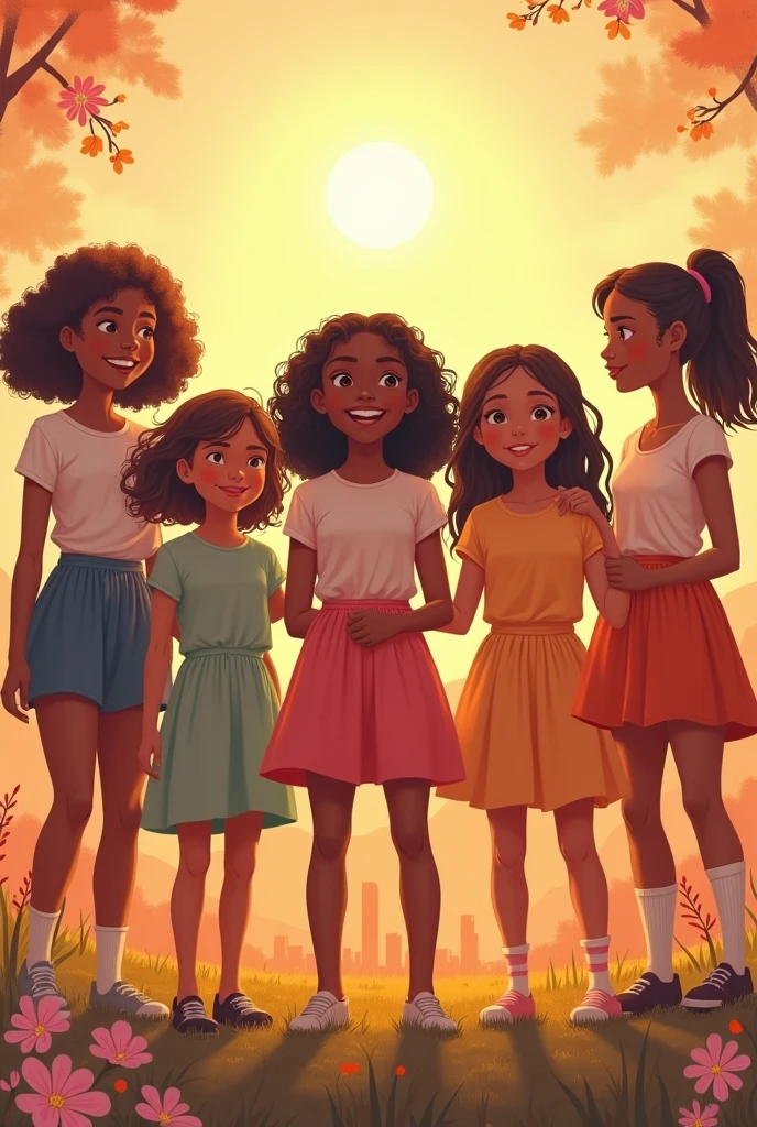 Generate the image related with girls respect