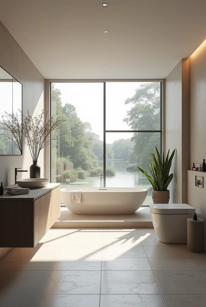 bathroom contemporany, ultra-realista , 8k, render ultra realista , 4k , Foto realista 