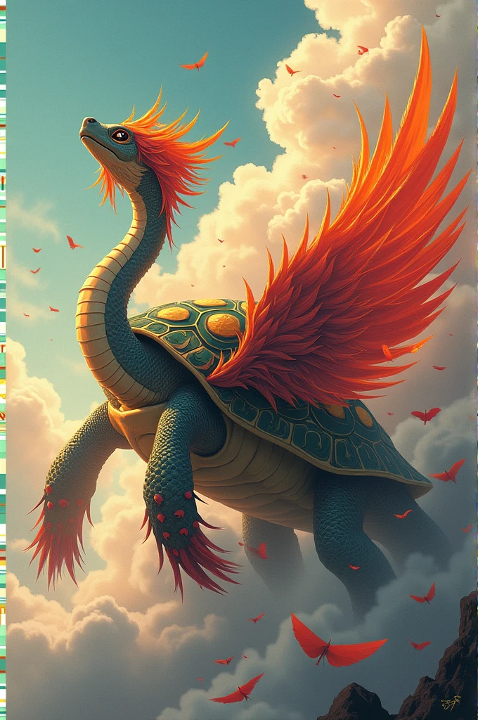 Phenix tortue versions anime