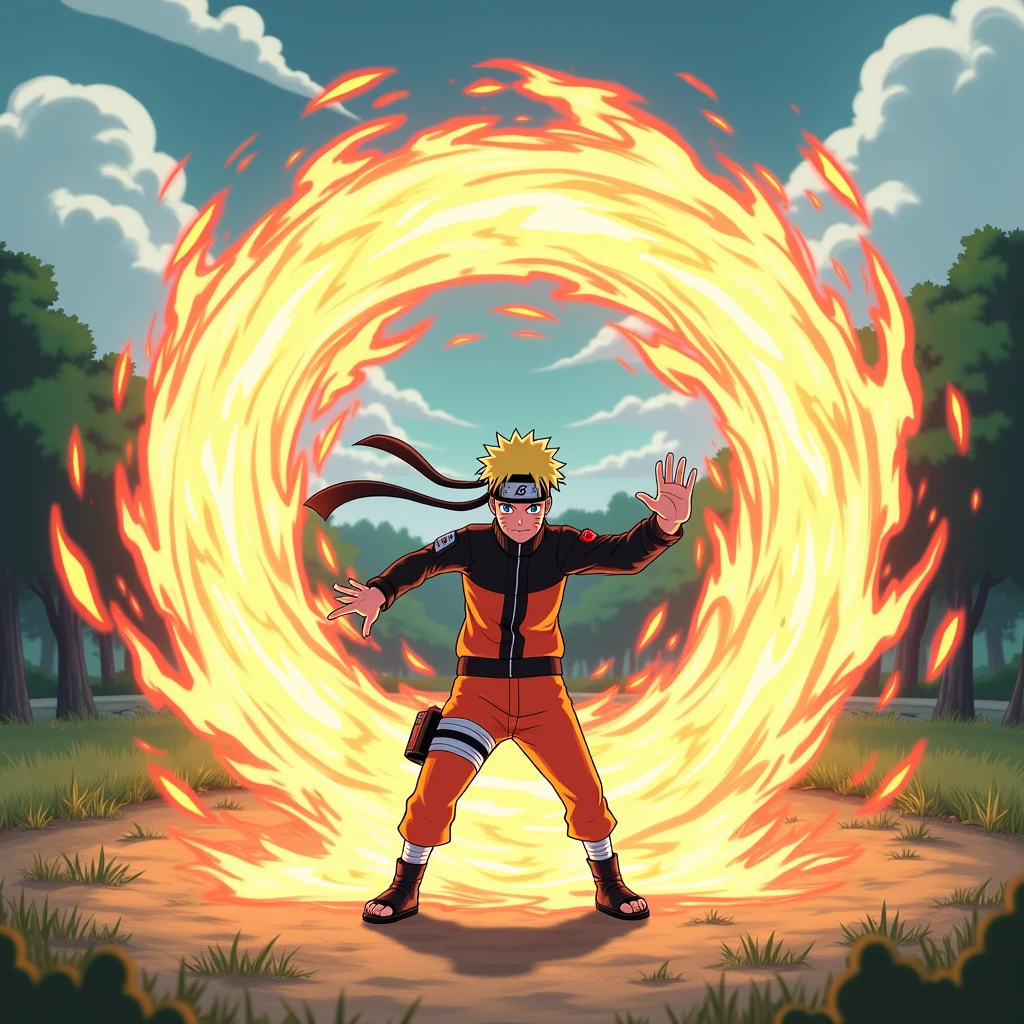 Oh Naruto, I got Rasengan from Kakashi