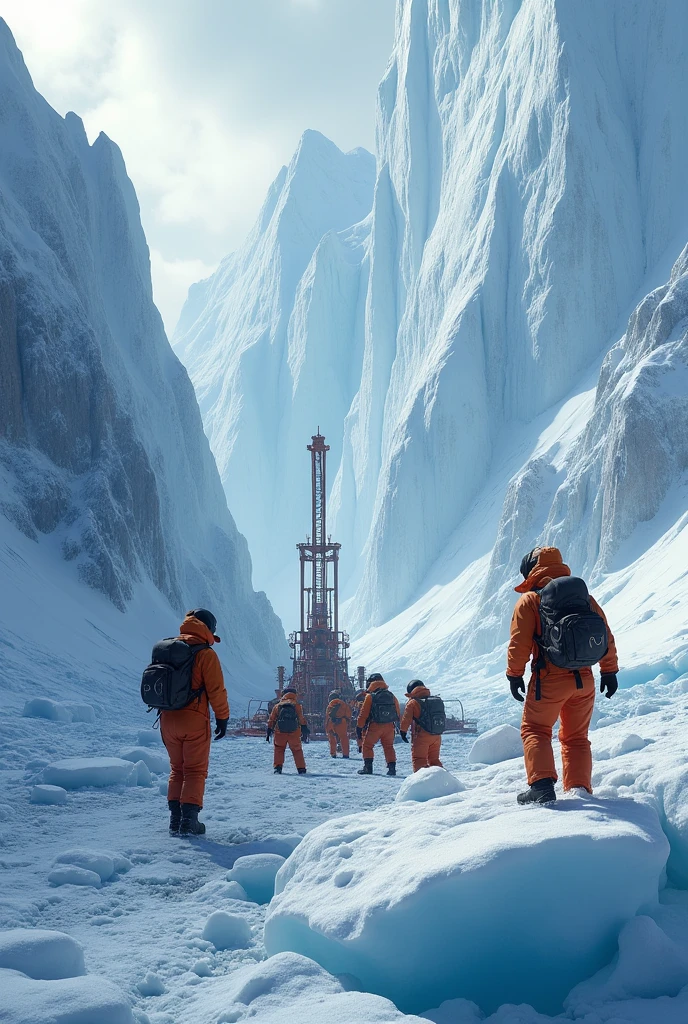 In the coldest, most remote part of Antarctica, a team of scientists embarked on a mission to drill deep into the ancient ice sheets. They were searching for signs of climate changes from millions of years ago, hoping to uncover clues about Earth's distant past. Little did they know, they were about to make a discovery that would rewrite history.