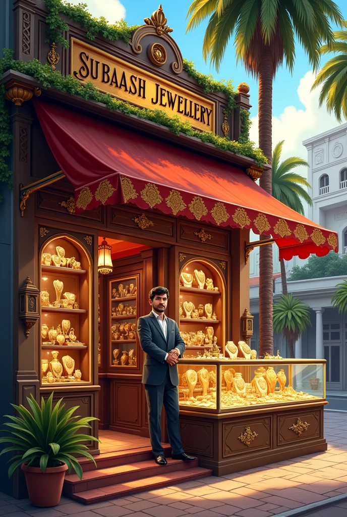 Subash Jewellery Rameswaram board at California city