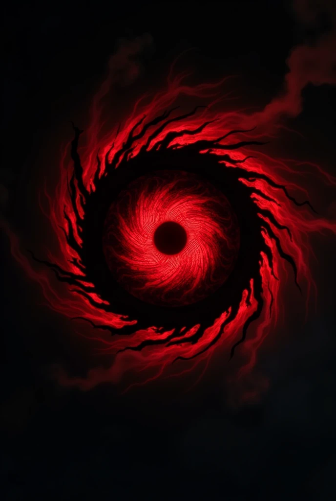 A dark Mangekyo sharingan 