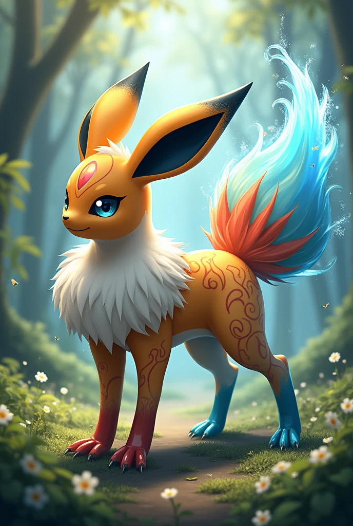 an evolution of Eevee that combines all evolutions into one