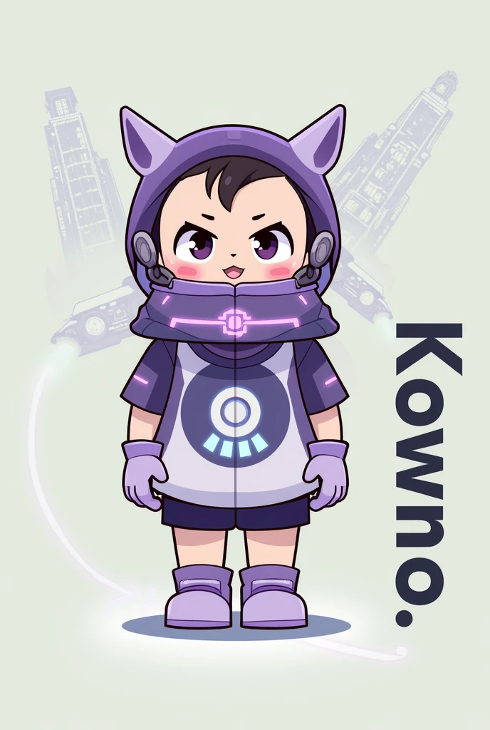 Nft cyberpunk mostro fofo