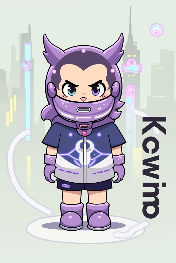 Nft cyberpunk mostro fofo